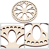 Wooden Basket Bottoms AJEW-WH0126-08A-4
