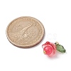 Natural Malaysia Jade & White Jade Dyed Pendants PALLOY-JF02433-2
