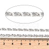 304 Stainless Steel Lumachina Chains CHS-P028-01P-2