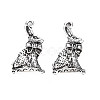 Tibetan Style Alloy Pendants PALLOY-T075-135AS-RS-2