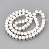 Electroplate Non-magnetic Synthetic Hematite Beads Strands G-T114-13-3