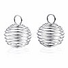 Iron Wire Pendants X1-IFIN-R231-25mm-P-1