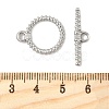 304 Stainless Steel Toggle Clasps STAS-L022-539P-3