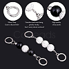 2Pcs 2 Styles Alloy Bag Strap Chains Extender FIND-GF0001-83-3