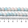 Baking Paint Glass Bead Strands LS-GLAA-H031-01B-10-4