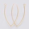 PVD Vacuum Plating 304 Stainless Steel Earring Hooks LS-X-STAS-K184-05-01G-2