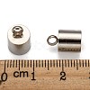 Tarnish Resistant Smooth Surface 201 Stainless Steel Cord Ends STAS-R063-94-3