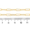 Brass Paperclip Chains Necklaces for Women NJEW-D302-69G-5