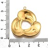 304 Stainless Steel Pendants STAS-M116-24G-3