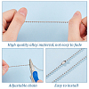 16Pcs 8 Colors Butterfly Alloy Charms Ceiling Fan Pull Chain Extenders HJEW-GO00069-5
