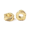 Brass Micro Pave Cubic Zirconia Beads KK-A189-11G-1