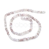 Gradient Color Electroplate Glass Bead Strands X-GLAA-E042-02C-2