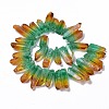 Natural Quartz Crystal Dyed Beads Strands G-I345-02A-2