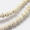 Synthetic Magnesite Bead Strands X-G-P228-43-4mm-3