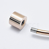 Eco-Friendly 316 Surgical Stainless Steel Cuff Bangle Making STAS-I078-02RG-NR-2