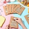 12Pcs Blank Kraft Paper Bags ABAG-YW0001-11-5