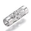 Tarnish Resistant 304 Stainless Steel Tube Beads STAS-I166-22P-2