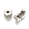 Alloy European Clasps X-PDLC-S001-10-4