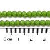 Opaque Glass Beads Stands EGLA-A035-P4mm-D15-5