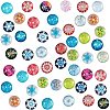 Flatback Glass Cabochons for DIY Projects GGLA-PH0005-12mm-06C-1