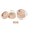 Wood Ring Box OBOX-WH0009-002-2