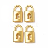 Rack Plating Alloy Charms PALLOY-I215-19G-1