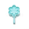Flower Shaped Plastic Dumplings Making Molds DIY-WH0268-01C-1
