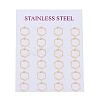 PVD Vacuum Plating 304 Stainless Steel Stud Earrings EJEW-Z012-07G-3
