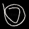 Natural White Jade Beads Strands G-B064-A28-3