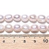 Natural Cultured Freshwater Pearl Beads Strands PEAR-N014-07L-01-5