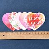 Coated Paper Thank You Greeting Card DIY-FS0007-76D-4