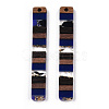 Translucent Resin & Walnut Wood Big Pendants RESI-TAC0017-47-A01-1-2