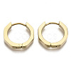 304 Stainless Steel Huggie Hoop Earrings STAS-R115-22G-1