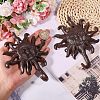Rustic Cast Iron Sun Face Wall Hook IFIN-WH0011-84-3
