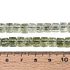 Crackle Transparent Glass Beads Strands GLAA-N062-6mm-02-4