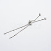 Rack Plating Brass Chain Bracelet Making X-KK-A142-018P-1