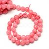 Natural White Jade Bead Strands G-R346-8mm-16-2