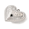 304 Stainless Steel Pendants STAS-B128-11C-P-2
