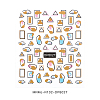 Summer Nail Decals Stickers MRMJ-R102-DP8027-2