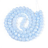 Baking Paint Glass Beads Strands DGLA-N015-10mm-06-2