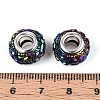 Opaque Resin European Beads RESI-T057-29A-3