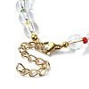 Acrylic & Seed Beaded Stretch Bracelets BJEW-JB10026-4