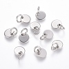 Non-Tarnish 304 Stainless Steel Charms STAS-I124-01A-P-1