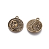 Tibetan Style Alloy Pendants LS-TIBEP-Q064-116AB-NR-2