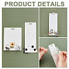 2Pcs 2 Styles Acrylic Badge Display Board AJEW-WH0554-59-4