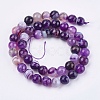 Natural Madagascar Agate Beads Strands G-N213B-61-2
