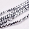 Electroplate Non-magnetic Synthetic Hematite Beads Strands G-J162-C-05-1