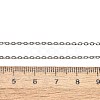 Tarnish Resistant Classic Plain 304 Stainless Steel Mens Womens Necklaces Unisex Cable Chain Necklaces NJEW-507L-7-3