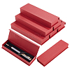 Rectangle Cardboard Pen Storage Boxes with Magnetic Flap Lid CON-WH0094-39-1