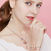 12Pcs 2 Styles Natural Agate Peach and Cherry Pendants G-OC0005-92-5
